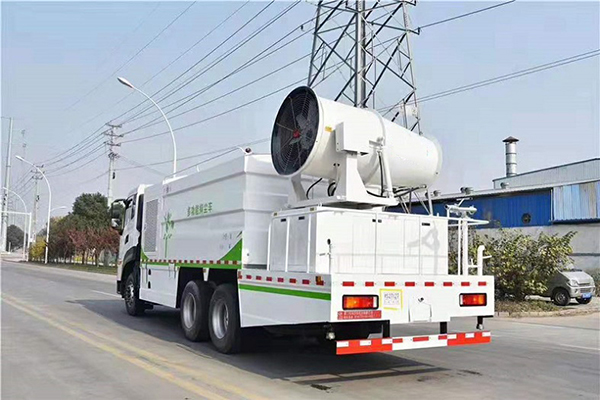 國六東風(fēng)天龍18噸方罐多功能抑塵車